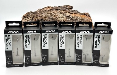 BKK Spear Stinger Fluorocarbon Zander Stinger Spear-21 Drilling Angsthaken DA