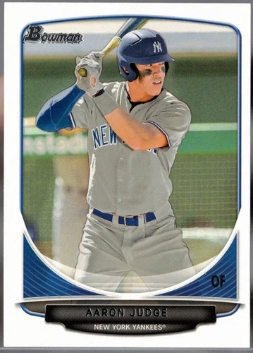 2013 Bowman Draft Picks Baseball BDPP19 Aaron Judge Pre-Rookie Card - 1st Bowman