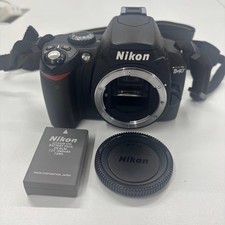 Nikon D40 DSLR Camera Black w/ EN-EL9a Battery  Strap Compact APS-C