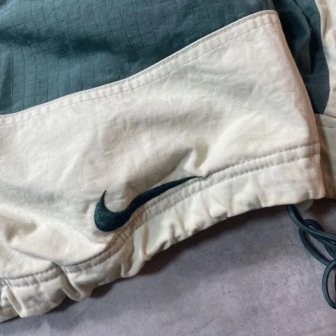NIKE ACG Men Anorak Parka Rare Green Jacket 90s Storm-Fit Heavyweight image 10