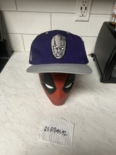 Vintage 1993 American Needle Marvel The Silver Surfer BlockHead Snapback Hat