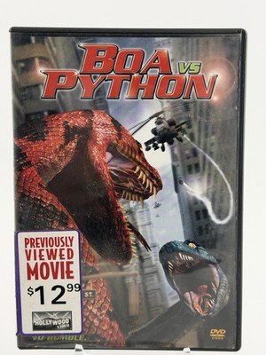 Boa Vs. Python DVD TESTED WORKS Buy 2 Under 10 Get 1 Free Combined Shipping