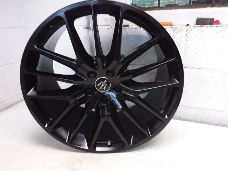 2023 MASERATI GHIBLI 21X10.5 Rear Wheel A Condition Black OEM ID 670011859