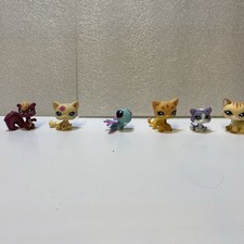 Littlest Pet Shop Rare 6 Figure Lot