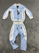 Jordan Craig Kids Track Suit Set blue Size 4T Jacket  Pants new