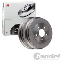 2X NK Ø 228Mm Bremstrommeln Satz Hinten Passend FüR Ford Ecosport Focus | 252543
