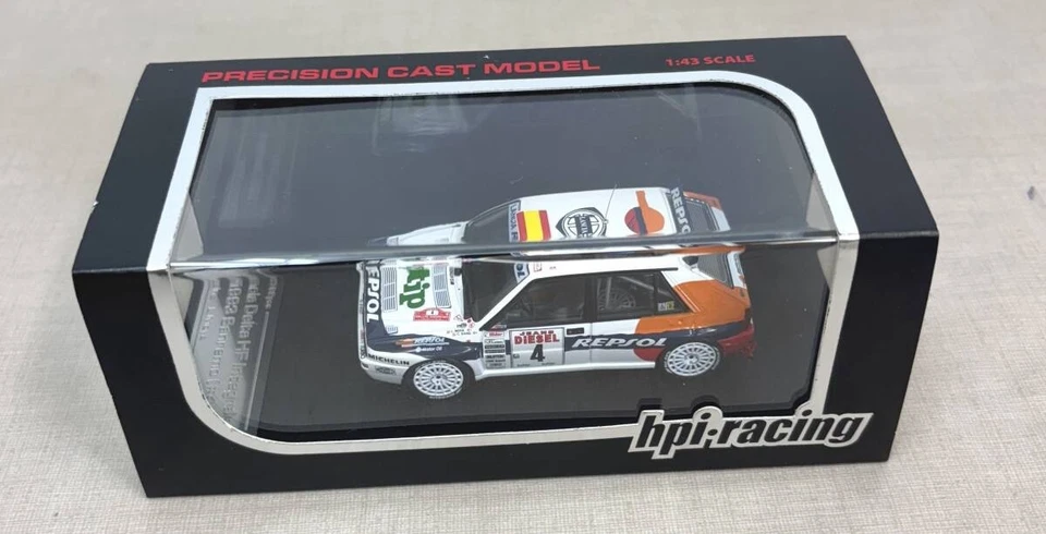 Hpi Lancia Delta Sanremo Sainz Moya  1/43 No Mr  Eidolon fline make Bbr Spark - Immagine 4 di 4