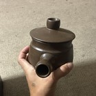 Chinese Brown Clay Teapot with Lid and Side Handle, Ownership History N/A — photo 3
