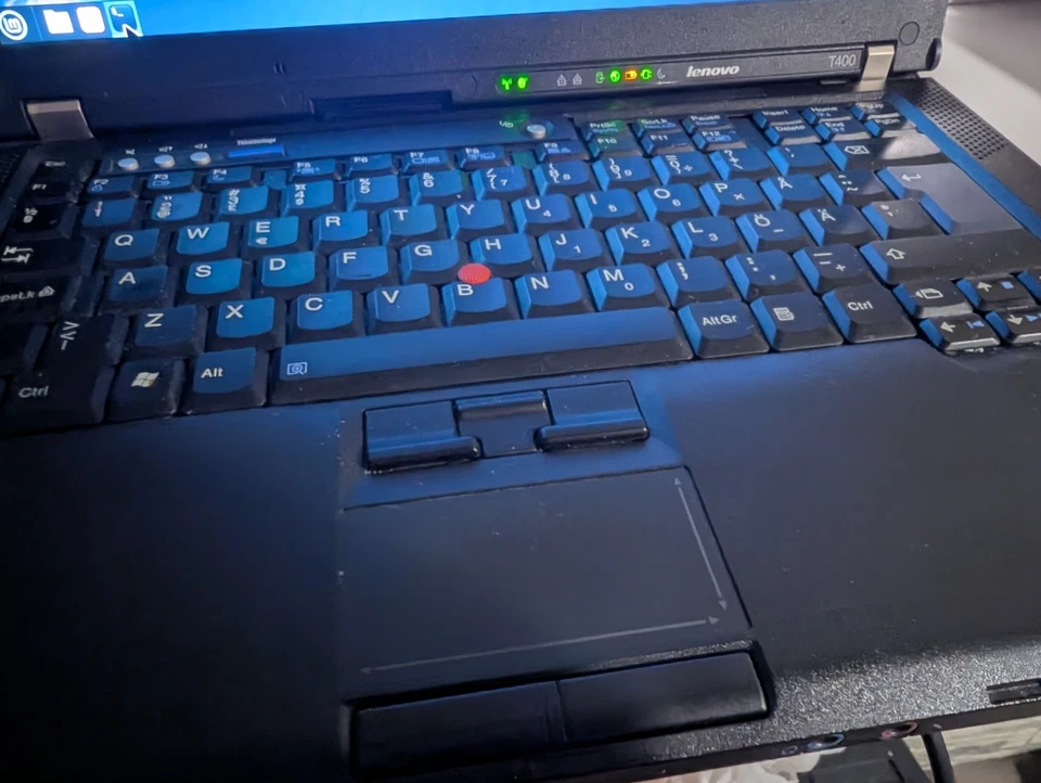 Portátil Lenovo Thinkpad T400, Intel Core 2 Duo 2.267GHz, 128gb SSD, 4GB RAM - Imagen 2 de 4