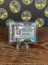 2023 Prizm Draft Picks Noah Clowney College Penmanship Hyper Auto Alabama