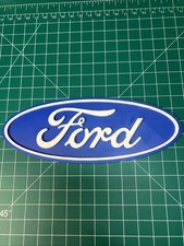 3D Printed Ford Car Truck Vehicle Emblem Logo Sign Display Fan Art