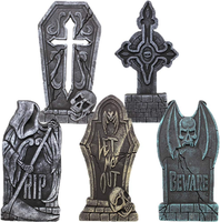 43Cm Halloween Schaumstoff Rip Friedhof Grabsteine (5Er Pack), Grabstein Dekorat