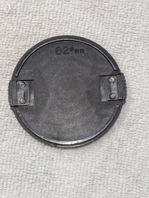 62mm Click In Front Lens Cap Camera Unbranded Protective Cover