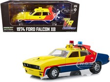 1974 FORD FALCON XB YELLOW LAST OF THE V8 INTERCEPTORS 1/18 CAR GREENLIGHT 13574