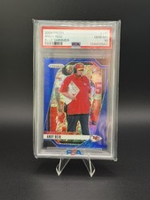 2024 Prizm Andy Reid Blue Shimmer PSA 10