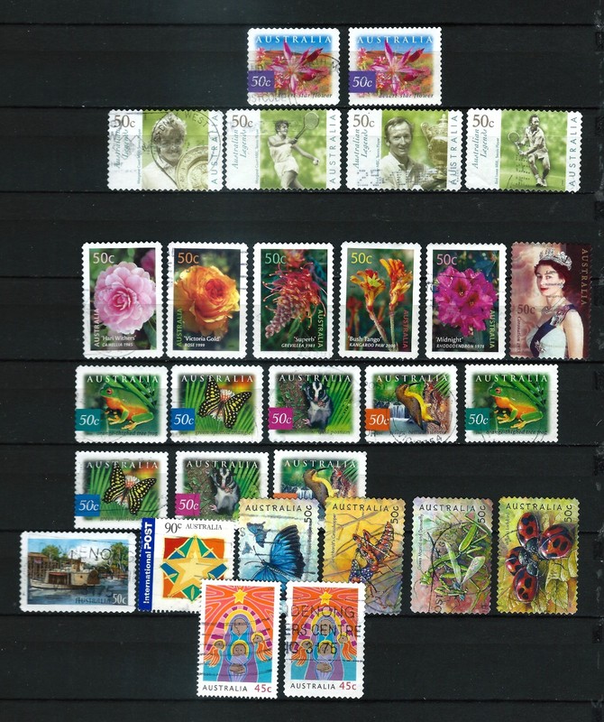 Australia - 28 diff used from 2003
