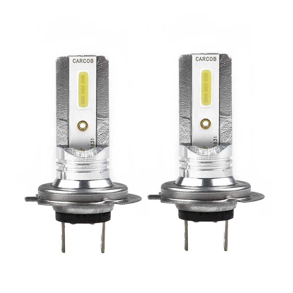 Portable LED Headlight 2Pcs 6500K Bulbs H7 Parts Replacement Waterproof - Image 4 of 4