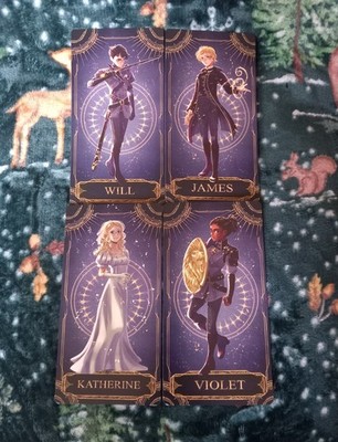 Dark Rise Preorder Benefit French Character Cards by CS Pacat