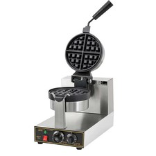 Rotary Waffle Maker Big Griddle Waffle Machine Electric Hot Flip Muffin Machine