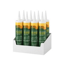 Ziollo RV Roof Lap Sealant - Self-Leveling EPDM Caulk for Rubber Roofs, Seams...