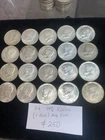 10.00 40% Silver Kennedy Half Dollars. $200