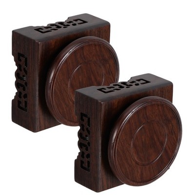 Solid Wood Display Riser for Teapot Sculpture and Decorative Vase Holder