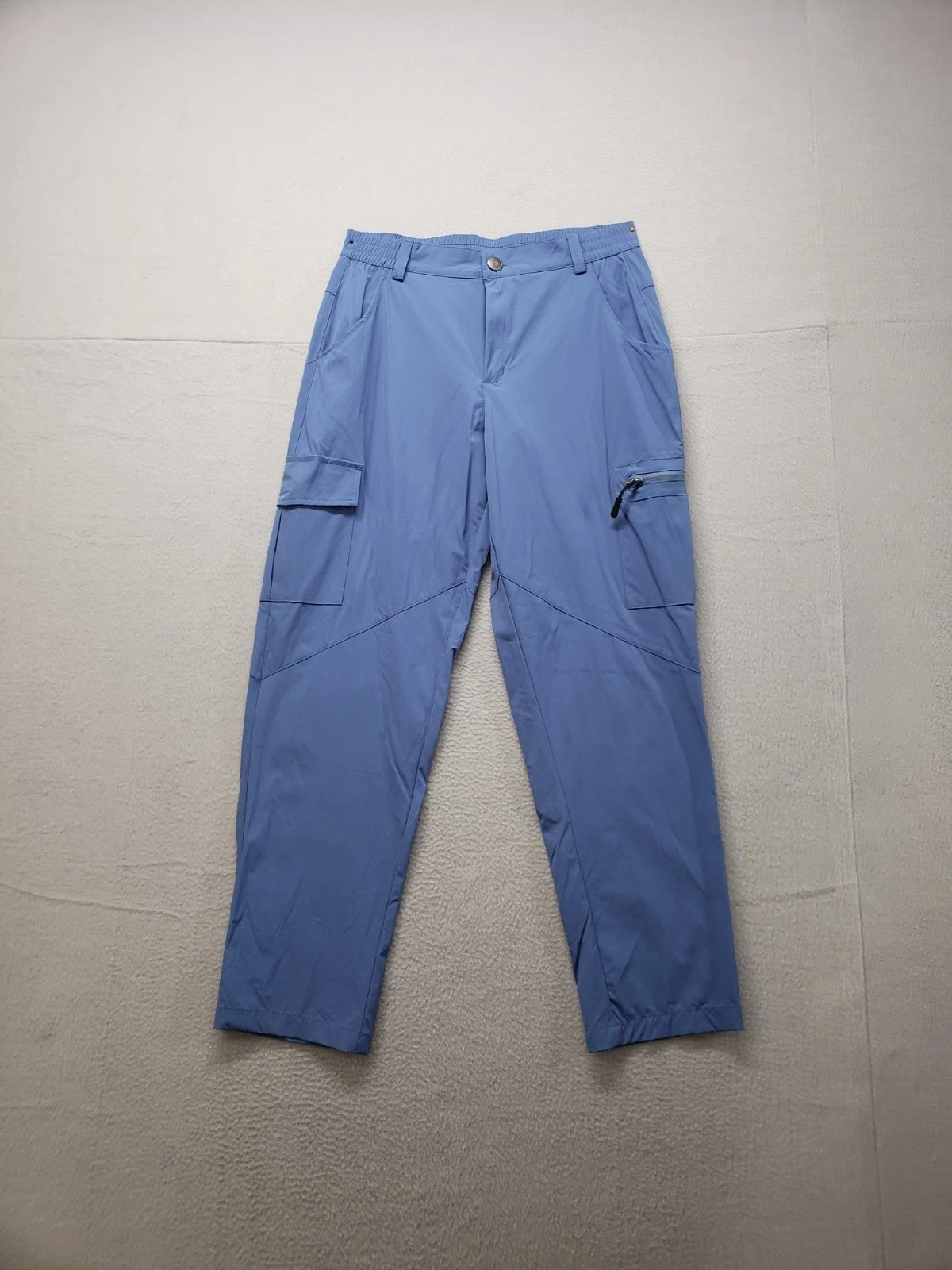 Viodia Women Cargo Pant M Blue Performance Lightweight Quick Dry Hiking Outdoor