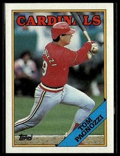 Tom Pagnozzi *ROOKIE CARD* (RC) 1988 Topps #689. rookie card picture