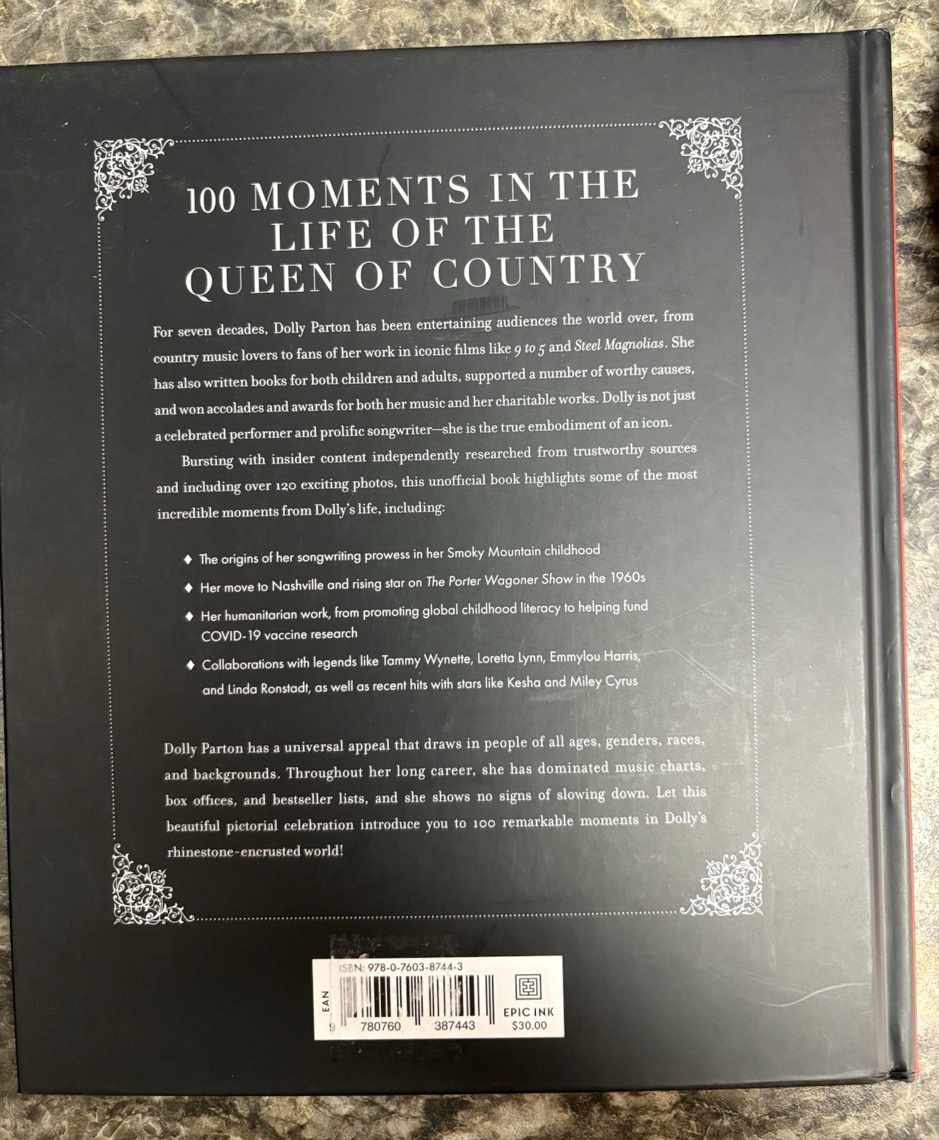 Dolly Parton: 100 Remarkable Moments in Extraordinary Life Hardcover ...