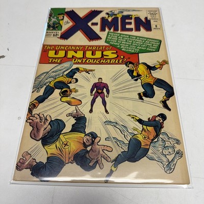 XMEN #8 (1964)  1st UNUS THE UNTOUCHABLE