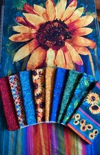 Timeless Treasures Sundance - 9 Half Yard Cuts with 24" Panel Bundle