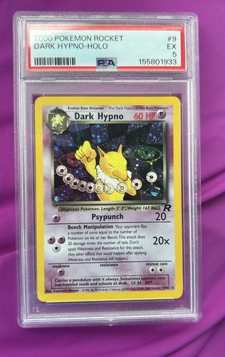 Dark Hypno (Unlimited) graded PSA 5 for sale on eBay