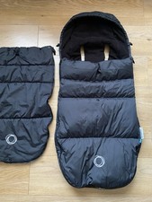 Bugaboo Universal High Performance Footmuff Black Cosytoes Both Top Covers