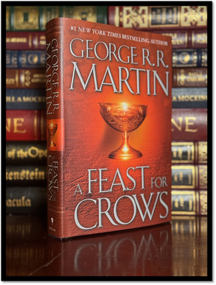 A Feast For Crows GEORGE MARTIN SIGNED New Game Of Thrones Fire & Ice Hardback
