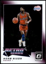 2017-18 Donruss Optic #8 Norm Nixon Retro Series E1