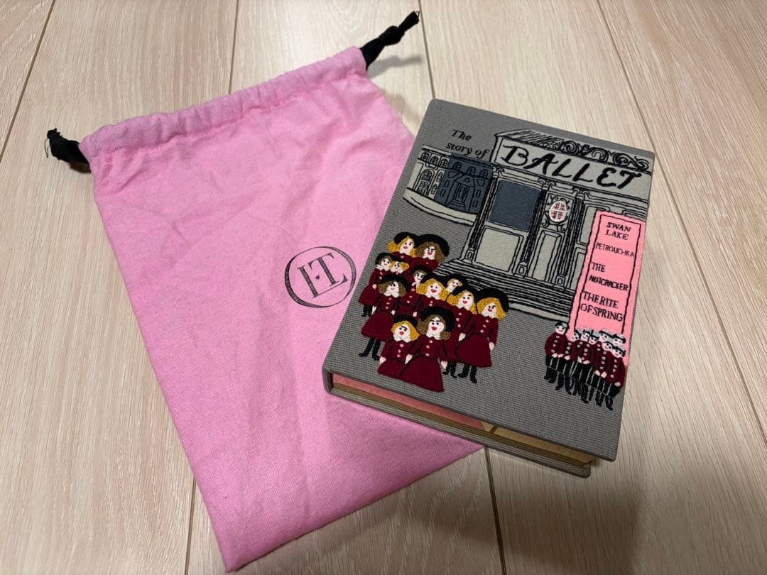 Rare!! 48/77 Olympia Le Tan The story of BAL Book clutch Bag Rare Limited