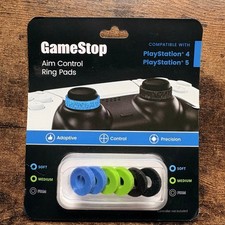 GameStop Aim Control Ring Pads One Size Black Blue Green