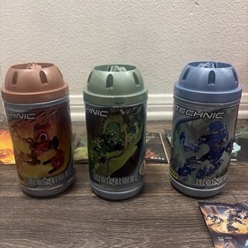 LEGO TECHNIC BIONICLE - Tahu Lewa Gali (Lot 3) Complete Canister Manual Poster