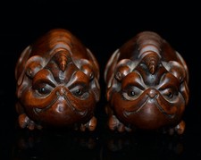 Exquisite Small Leaf Boxwood Unicorn Ornament
