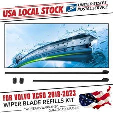 Windshield Wiper Blade Refills Rubber Inserts For Volvo XC60 2.0L 18-23 31490722