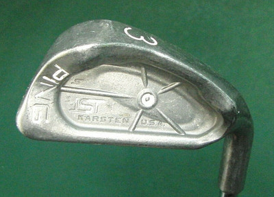 Ping ISI White Dot Karsten 3 Eisen Regular Stahlschaft Ping Grip