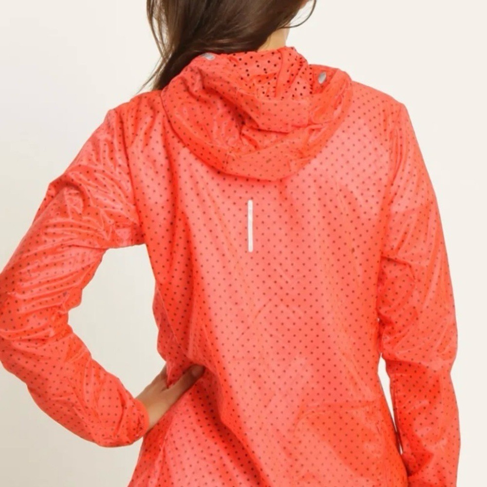 Nike Orange Dotted Running Jacket - image 3