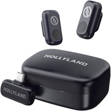 Hollyland Lark A1 Wireless Mini Microphone for Duo USB-C RX , Black