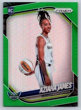2025 Panini Prizm WNBA #141 Aziaha James Green Prizms