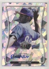 2020 Leaf Metal Draft Portrait Silver Crystals Bayron Lora #BAP-BL1 Auto 4z8