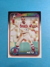 Zach Neto 2024 Topps Baseball Card # 545 J3858