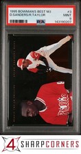 1995 BOWMAN'S BEST MIRROR IMAGE #3 DEION SANDERS REDS POP 1 PSA 9