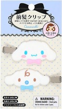 Sanrio Cinnamoroll Milk bang clip hair clip NEW flocky material