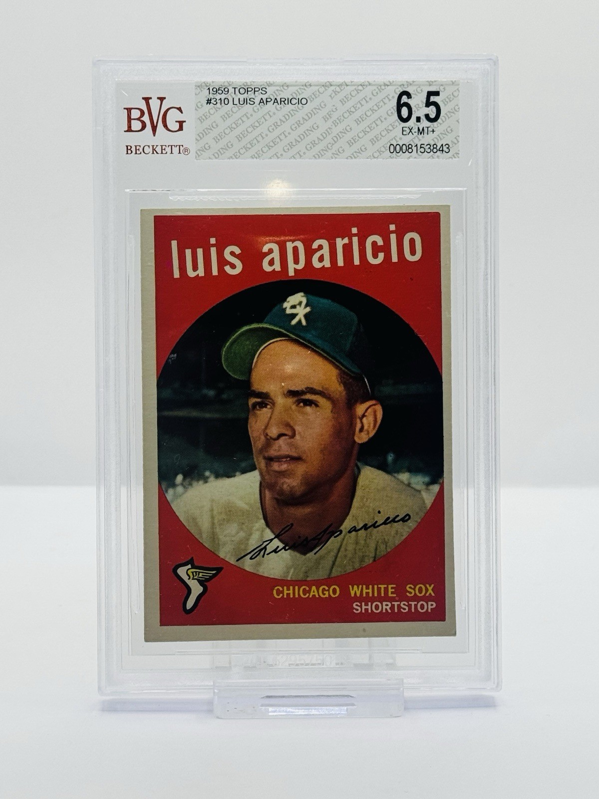 1959 Topps LUIS APARICIO #310 - BVG 6.5 EX-MT+