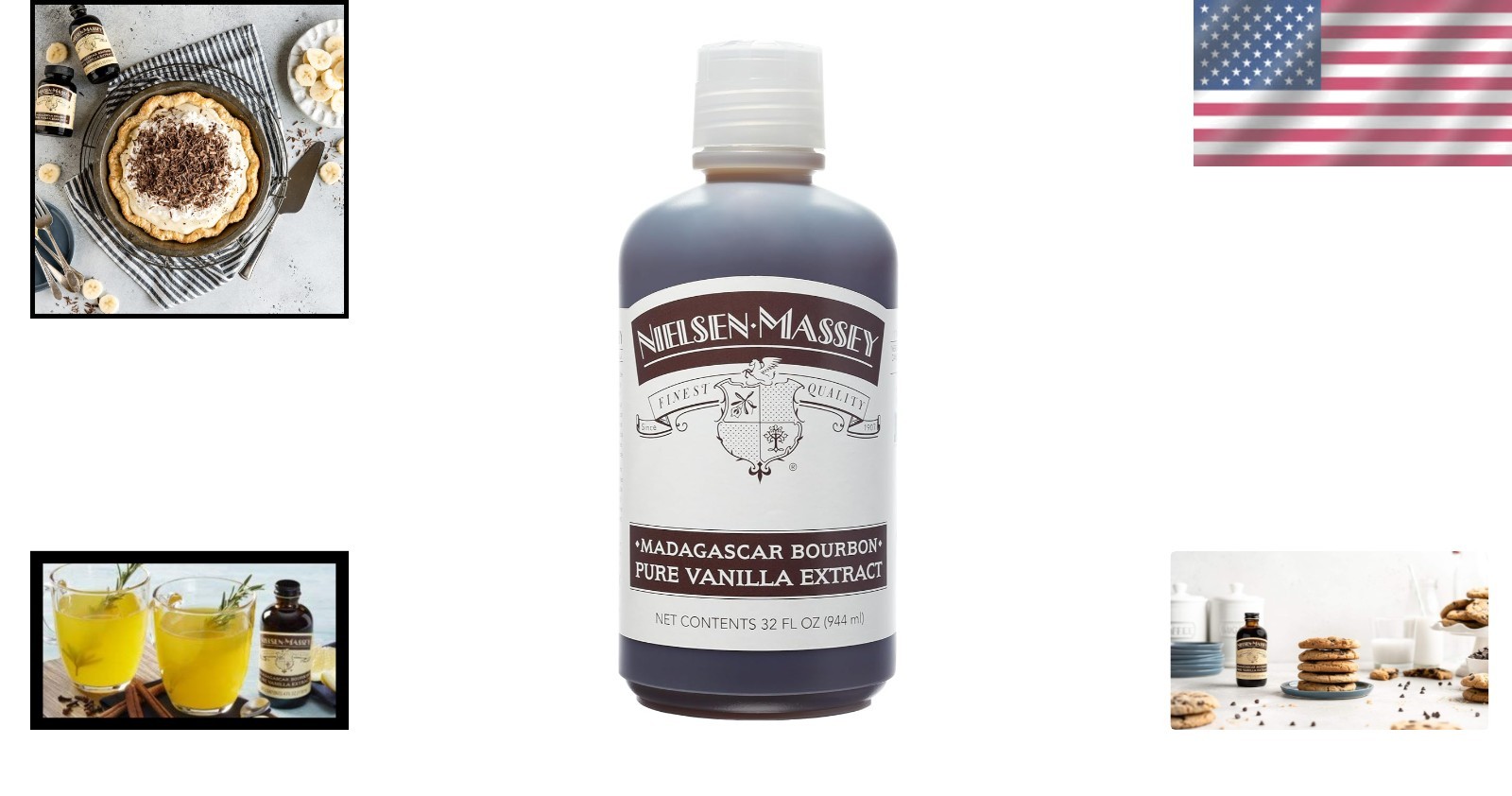 Madagascar Bourbon Vanilla Extract, 32 Oz